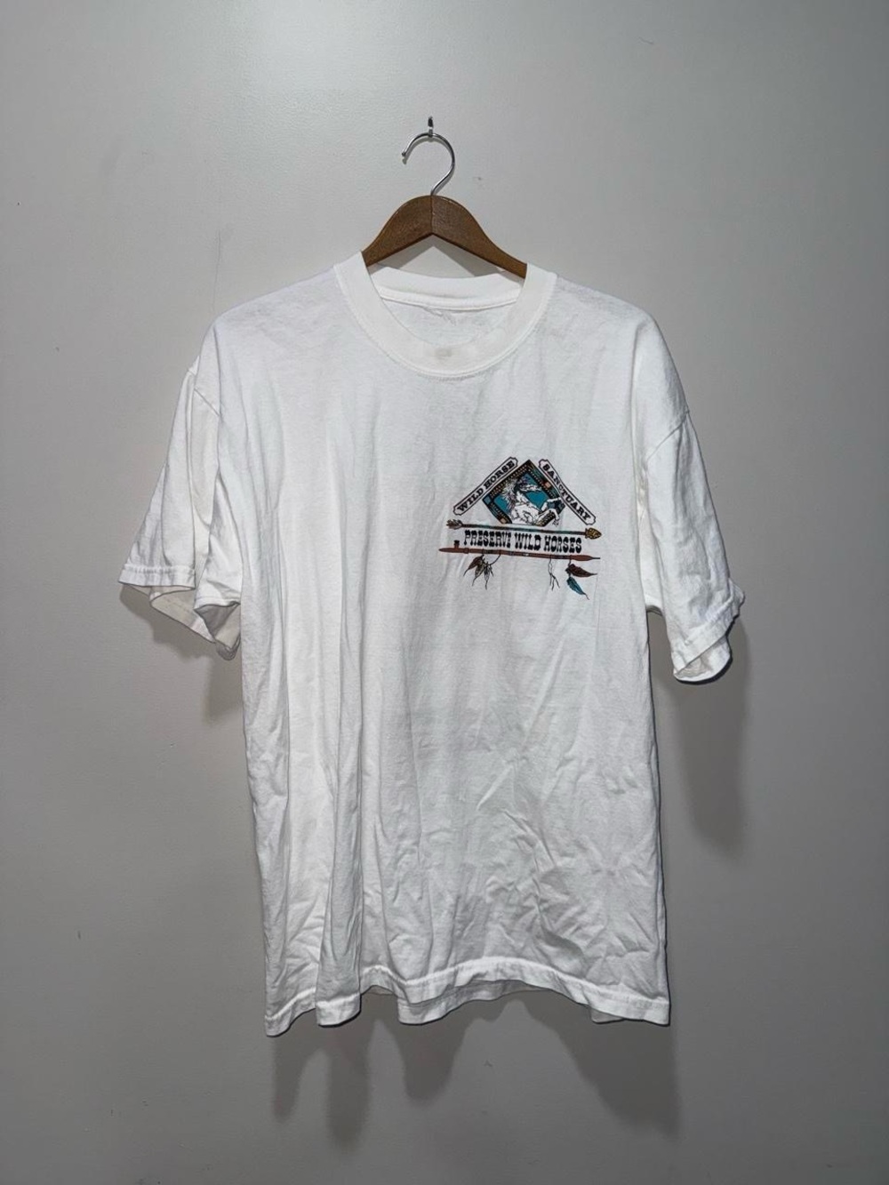 White Graphic Crewneck T-Shirt - Casual Men’s Shirt